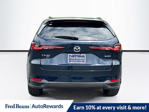Deep Crystal Blue Mica 2026 Mazda CX-90 PHEV Preferred