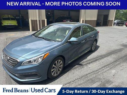 Nouveau Blue 2017 Hyundai SONATA Limited
