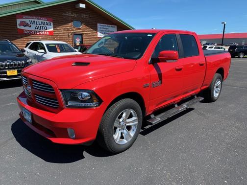 Flame Red Clearcoat 2017 RAM 1500 Sport