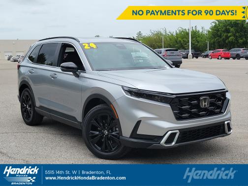 Lunar Silver Metallic 2024 Honda CR-V Hybrid