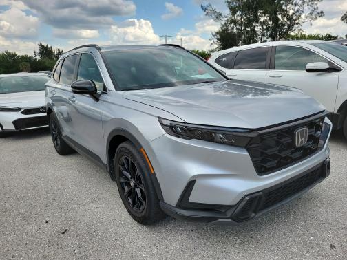 Lunar Silver Metallic 2024 Honda CR-V Hybrid