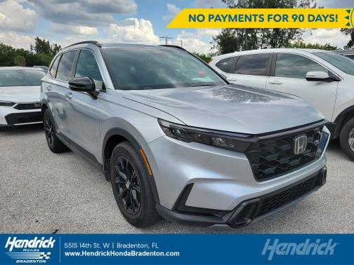 Lunar Silver Metallic 2024 Honda CR-V Hybrid