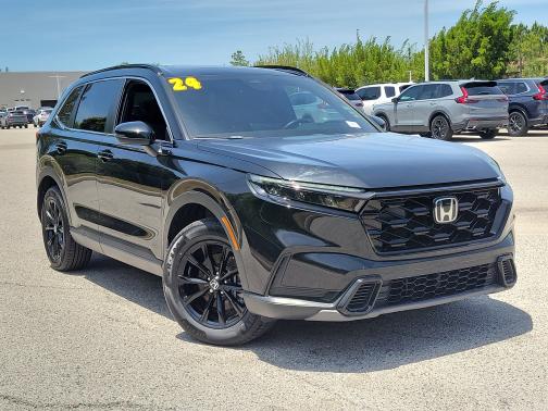 Crystal Black Pearl 2024 Honda CR-V Hybrid
