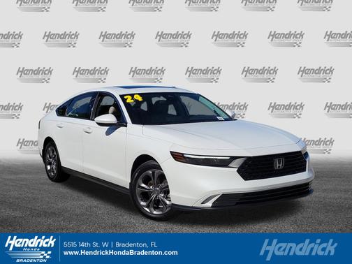 Platinum White Pearl 2024 Honda Accord