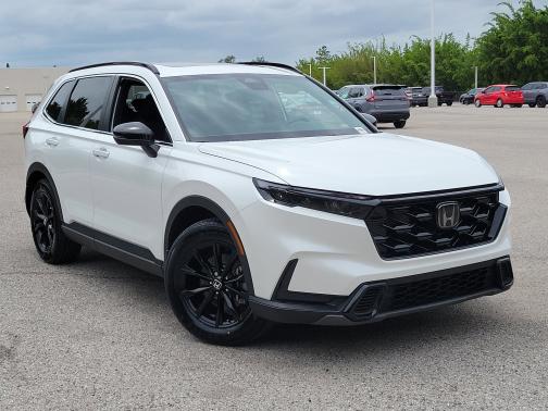 Platinum White Pearl 2024 Honda CR-V Hybrid
