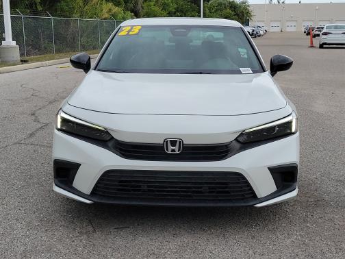 Platinum White Pearl 2023 Honda Civic