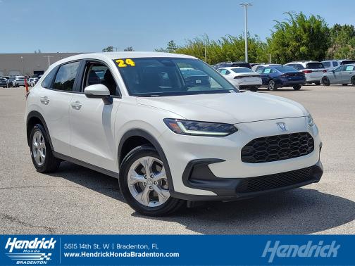 Platinum White Pearl 2024 Honda HR-V