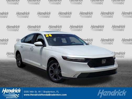 Platinum White Pearl 2024 Honda Accord