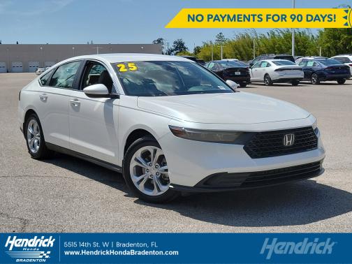 Platinum White Pearl 2025 Honda Accord
