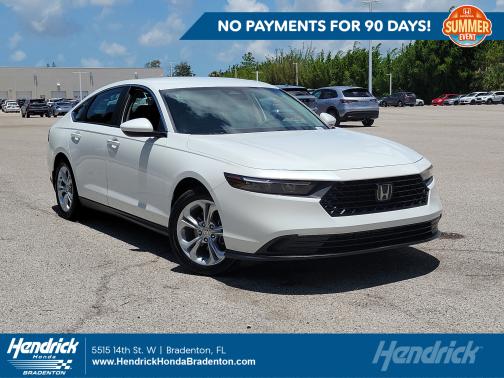 Platinum White Pearl 2024 Honda Accord