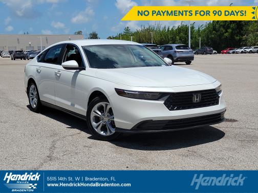 Platinum White Pearl 2024 Honda Accord