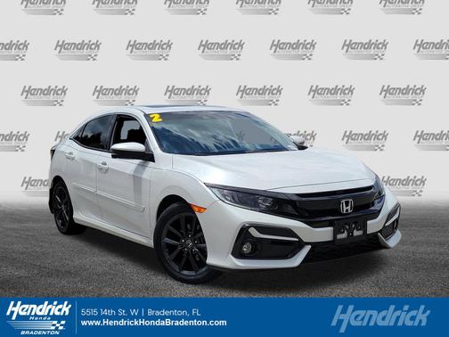 Platinum White Pearl 2020 Honda Civic