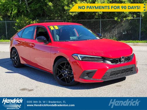 Rallye Red 2023 Honda Civic