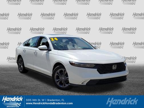 Platinum White Pearl 2024 Honda Accord