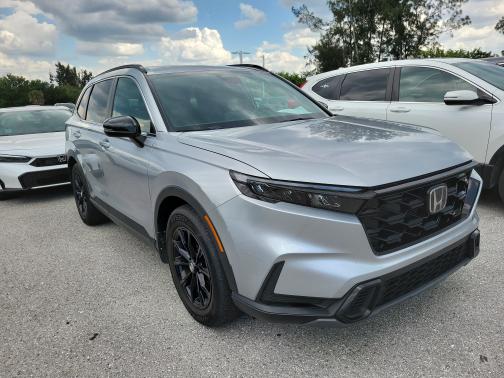 Lunar Silver Metallic 2024 Honda CR-V Hybrid
