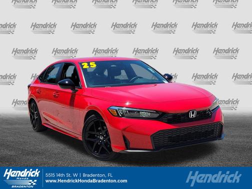 Rallye Red 2025 Honda Civic