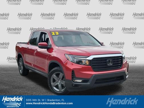 Radiant Red Metallic Ii 2023 Honda Ridgeline