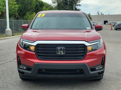 Radiant Red Metallic Ii 2023 Honda Ridgeline
