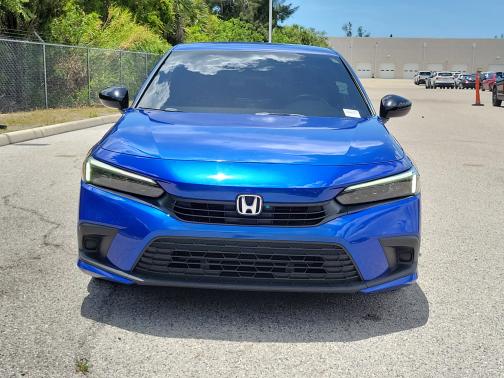 Aegean Blue Metallic 2024 Honda Civic