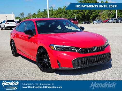 Rallye Red 2025 Honda Civic