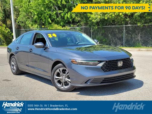 Meteorite Gray Metallic 2024 Honda Accord