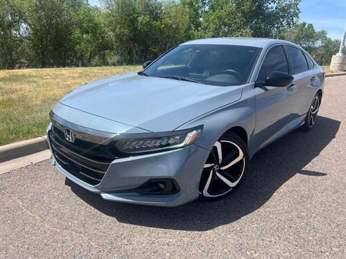 Gray 2022 Honda Accord Sport 1.5T