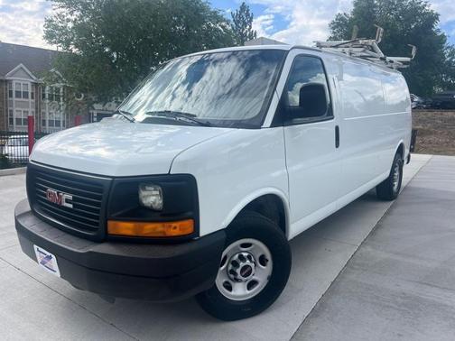 White 2016 GMC Savana 3500 Work Van