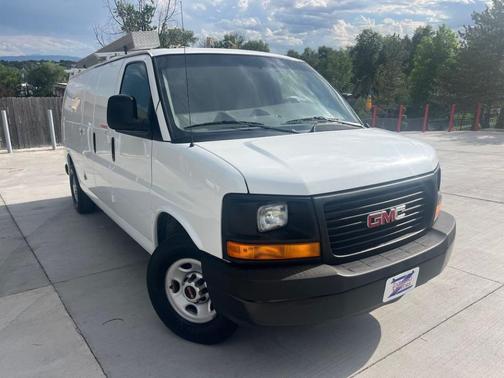 White 2016 GMC Savana 3500 Work Van