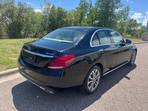 Black 2017 Mercedes-Benz C-Class C 300 4MATIC Luxury