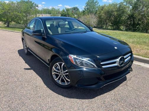 Black 2017 Mercedes-Benz C-Class C 300 4MATIC Luxury