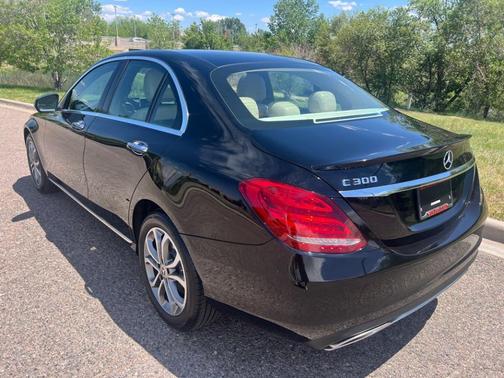 Black 2017 Mercedes-Benz C-Class C 300 4MATIC Luxury