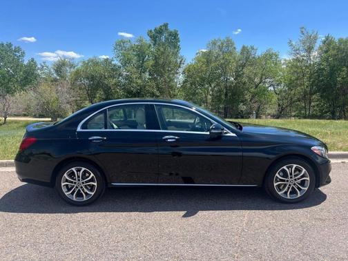 Black 2017 Mercedes-Benz C-Class C 300 4MATIC Luxury