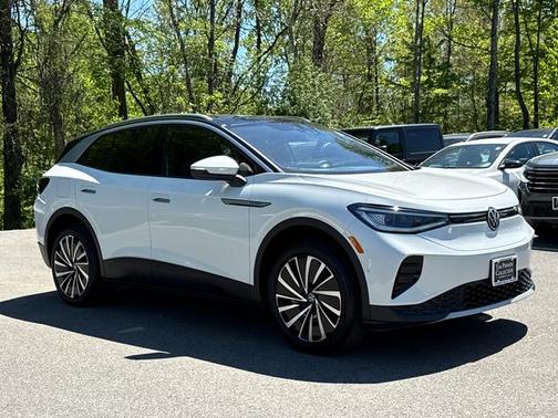 Opal White / Black Roof 2023 Volkswagen ID.4 Pro S Plus
