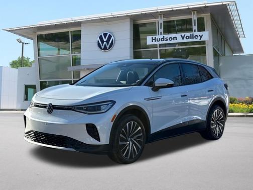 Opal White / Black Roof 2023 Volkswagen ID.4 Pro S Plus