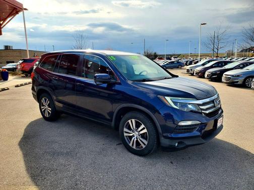 Blue 2016 Honda Pilot EX-L
