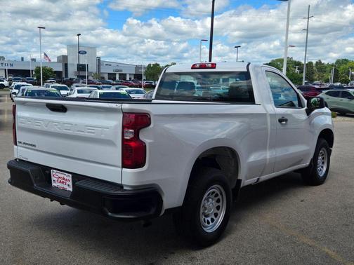 Summit White 2023 Chevrolet Silverado 1500 WT