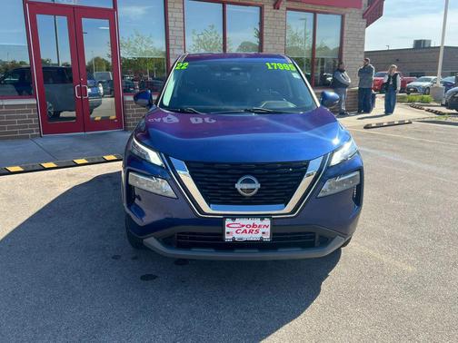 Caspian Blue Metallic 2022 Nissan Rogue SV