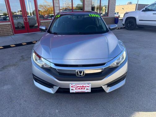Lunar Silver Metallic 2016 Honda Civic EX