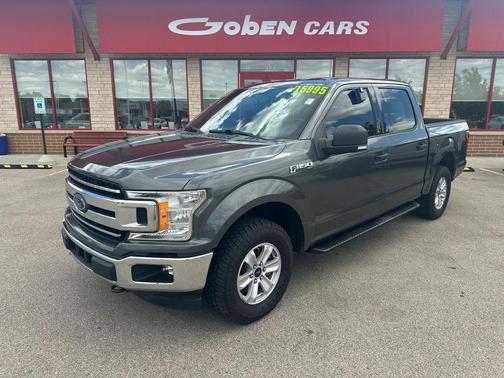 Gray 2018 Ford F-150 XLT