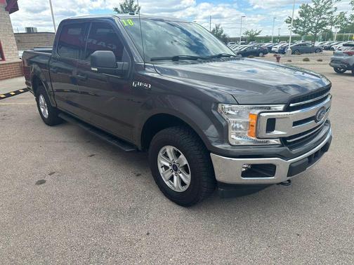 Gray 2018 Ford F-150 XLT