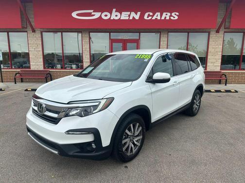 White 2021 Honda Pilot EX Sport Utility 4D