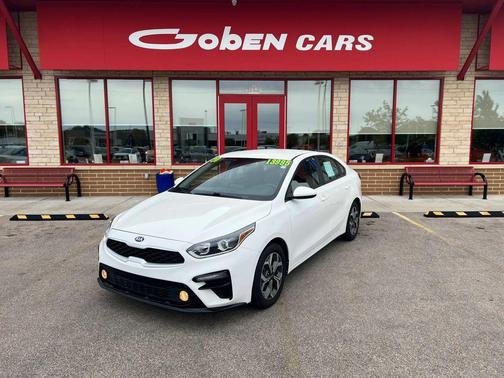 Clear White 2020 Kia Forte LXS