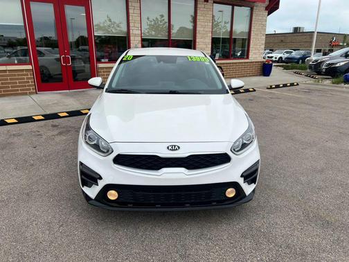 Clear White 2020 Kia Forte LXS
