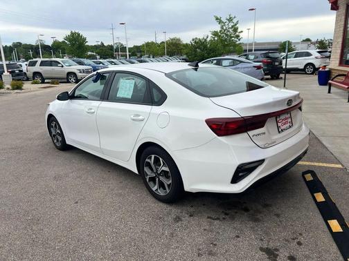 Clear White 2020 Kia Forte LXS