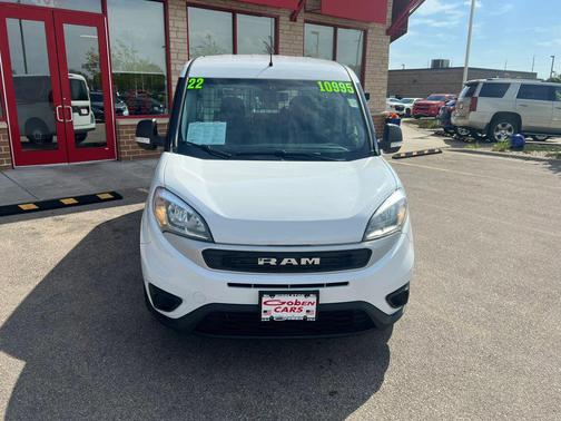 Bright White 2022 RAM ProMaster City Tradesman