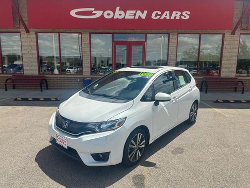 White Orchid Pearl 2017 Honda Fit EX