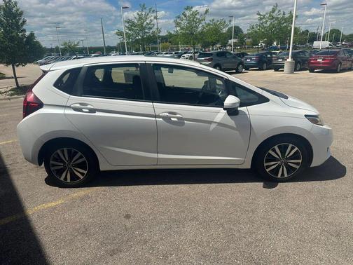 White Orchid Pearl 2017 Honda Fit EX