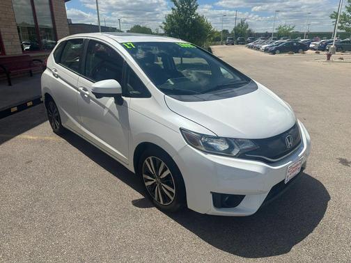 White Orchid Pearl 2017 Honda Fit EX