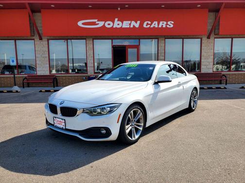 White 2019 BMW 430 i