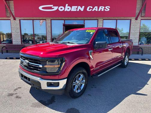 Red 2025 Ford F-150 XLT